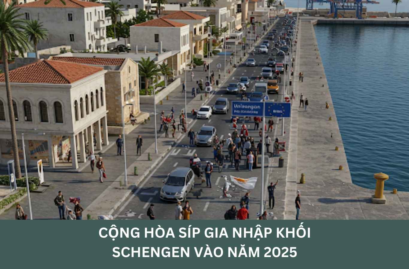 Cộng hòa Síp gia nhập khối Schengen vào năm 2025