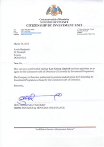 Dominica_ HLG Agent Letter