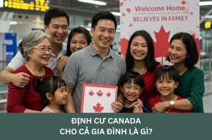 Định cư Canada diện đoàn tụ gia đình