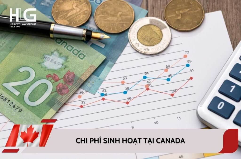 Chi phí sinh hoạt tại Canada trung bình 1 tháng cho người đến định cư
