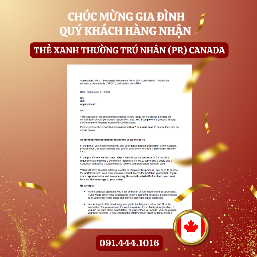 Bị từ chối Work Permit đến nhận được Pre-Arrival Services: Hành trình định cư Canada trong 24 tháng