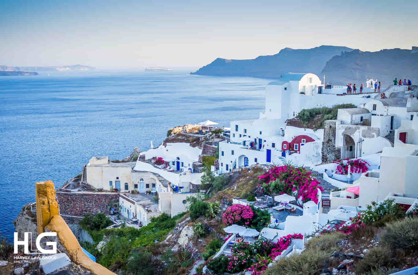 hòn đảo Santorini ở hy lạp