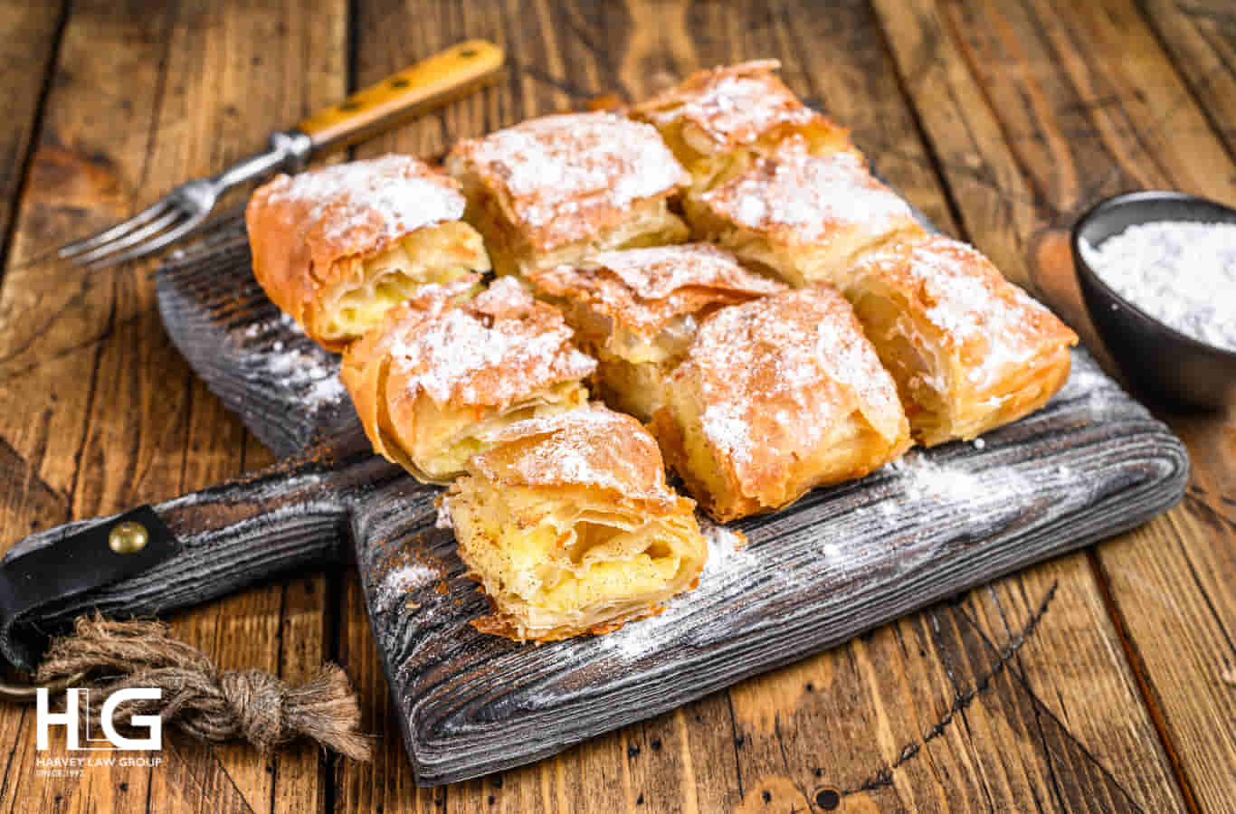 món ăn Bougatsa của hy lạp