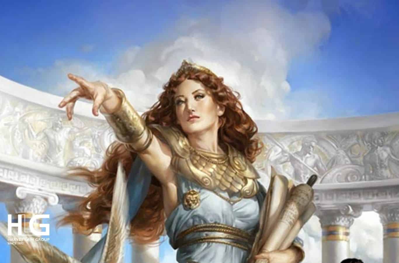 thần Athena trong thần thoại hy lạp