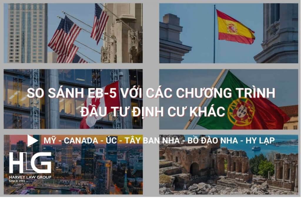 So sánh EB-5 với các chương trình đầu tư định cư khác