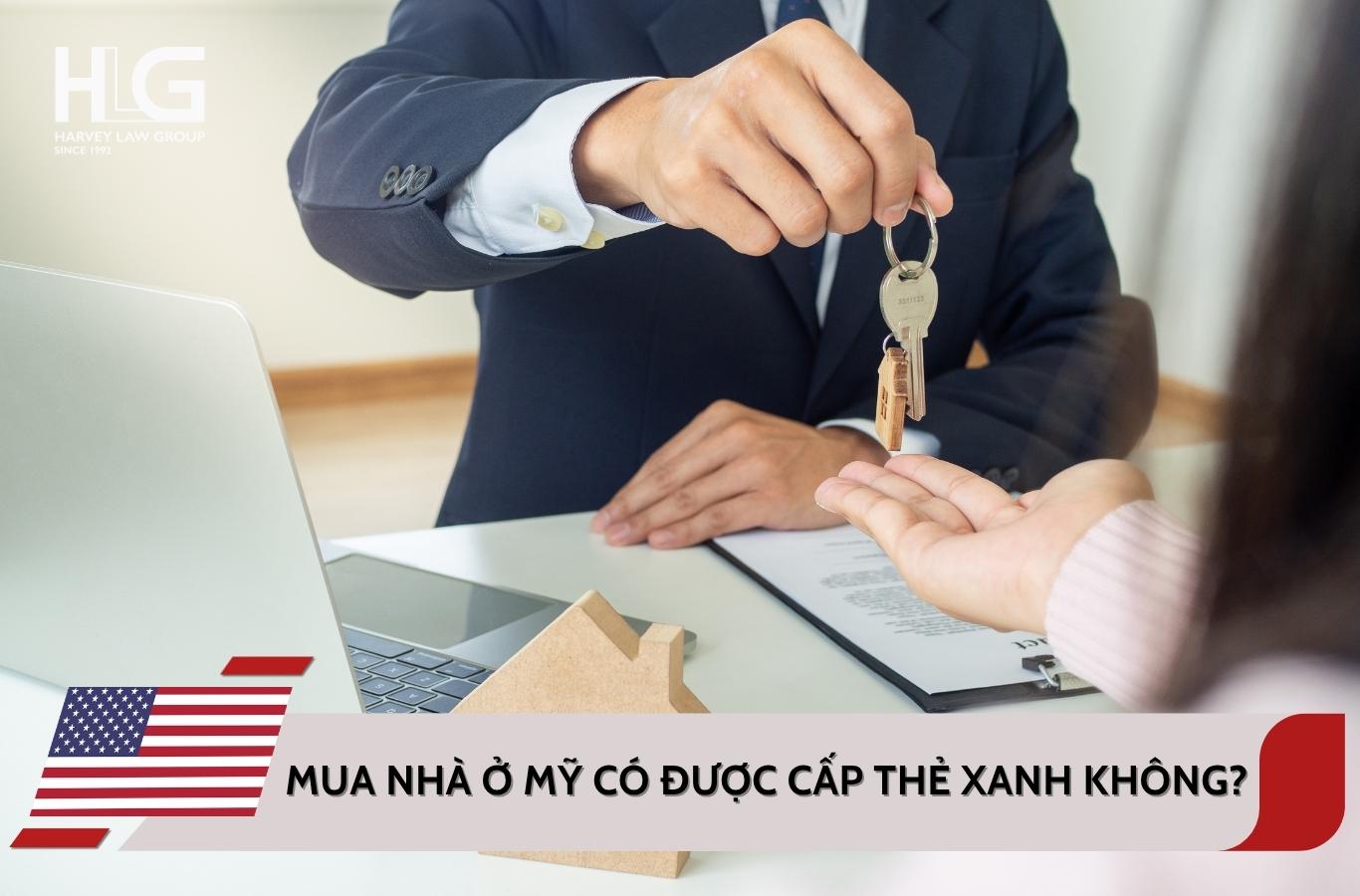 Mua nhà ở Mỹ có được cấp thẻ xanh không?