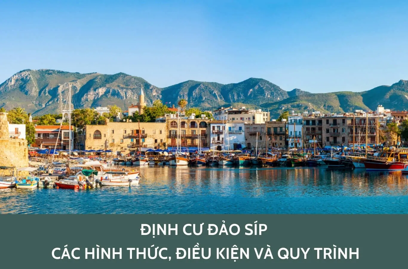 Định cư đảo Síp: Các hình thức, điều kiện và quy trình