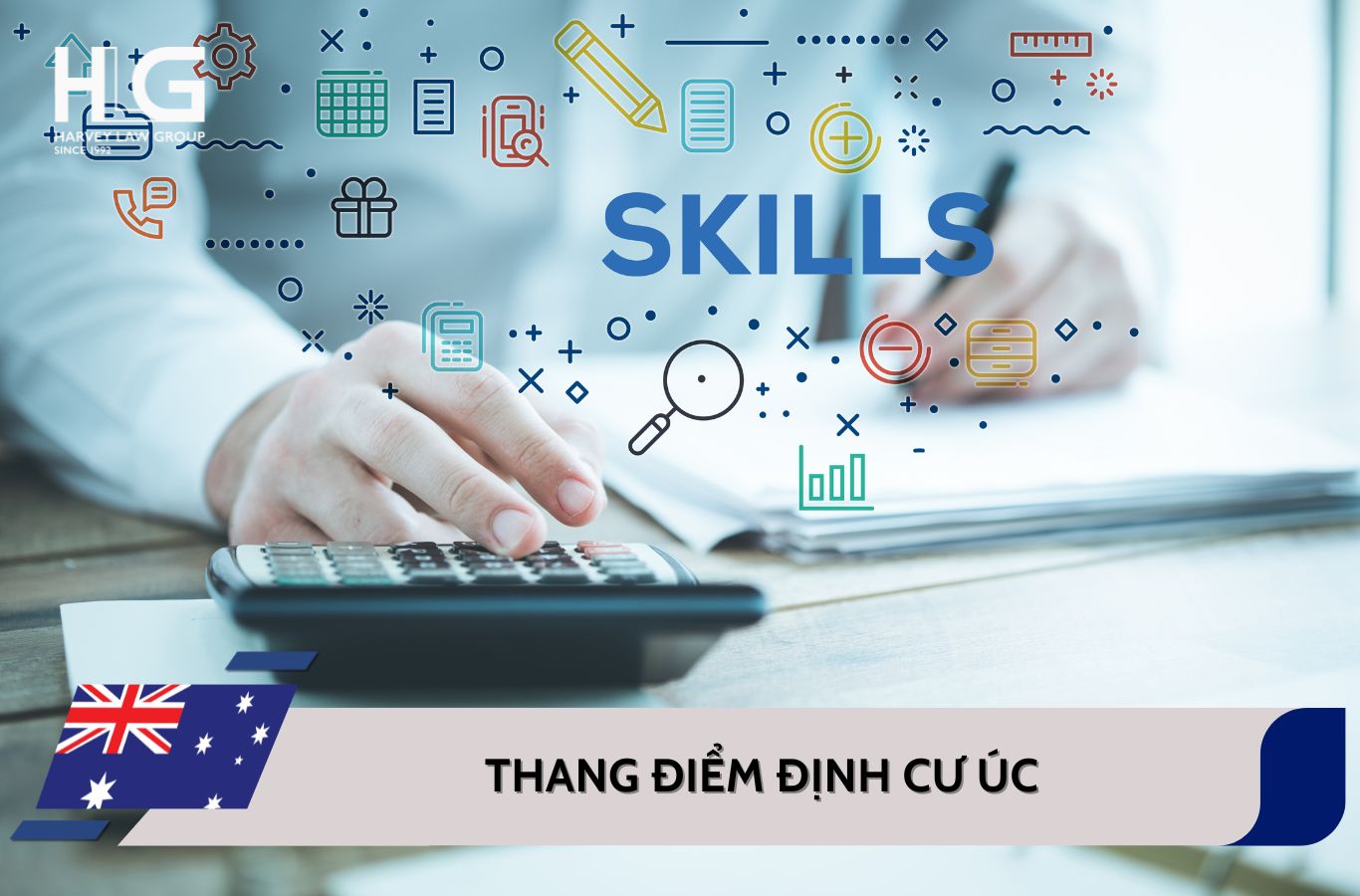 Cách tính điểm trong thang điểm định cư Úc 2026