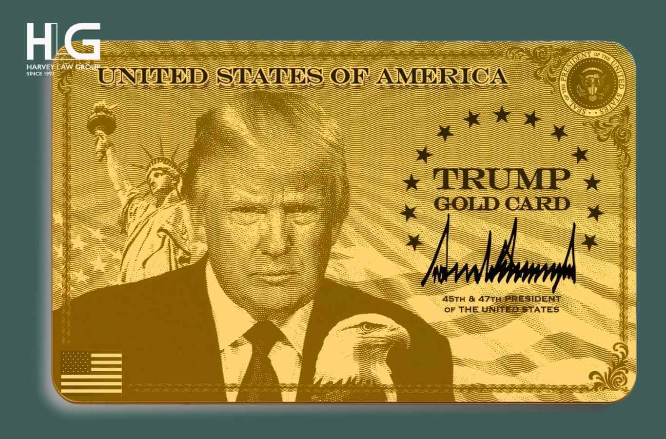 Quy trình đăng ký thẻ vàng Trump