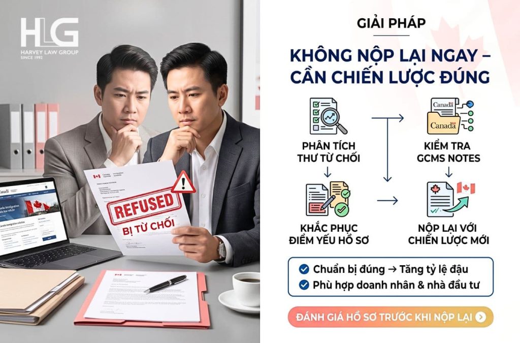 Hồ sơ được cải thiện toàn diện sẽ giúp tăng đáng kể cơ hội thành công ở lần nộp sau